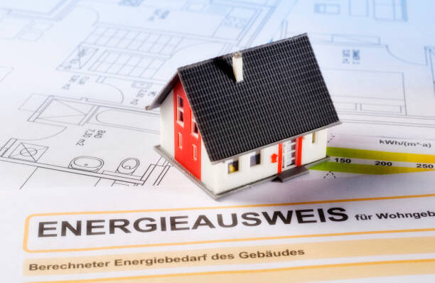 Energy certificate and house